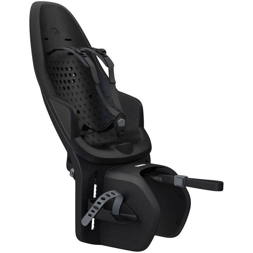 Thule Yepp Maxi 2 Child Bike Seat - MIK HD Rack Mount, Midnight Black