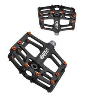 45NRTH Heiruspecs Pedals - Platform, Aluminum, 9/16", Black
