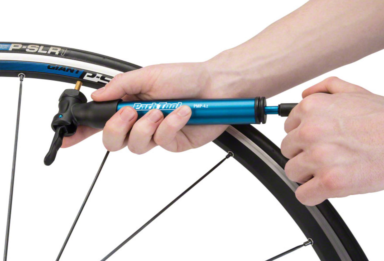 Park Tool PMP-4.2 Mini Pump, Blue